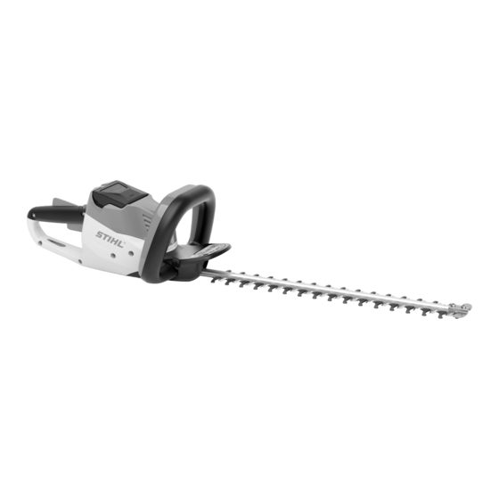 Stihl HSA 56 Instruction Manual