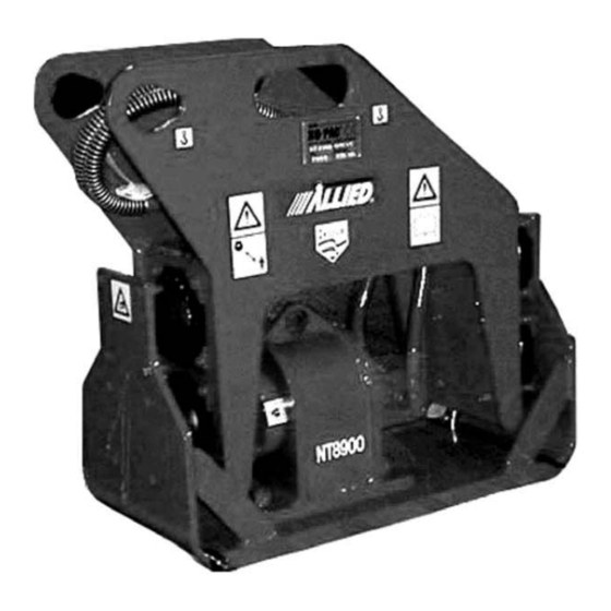 Allied Ho-Pac NT8900 Series Technical Manual