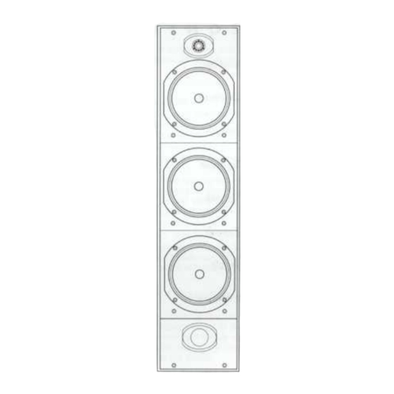 Bowers & Wilkins DM603 Owner's Manual