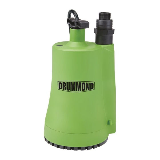 Drummond 63318 Owner's Manual & Safety Instructions