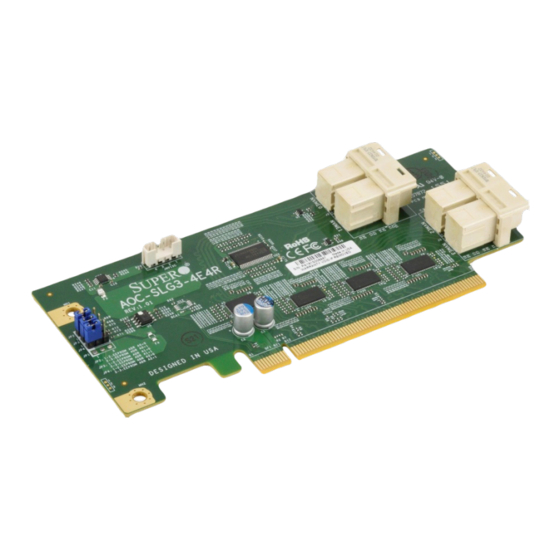 Supermicro AOC-SLG3-4E4R User Manual