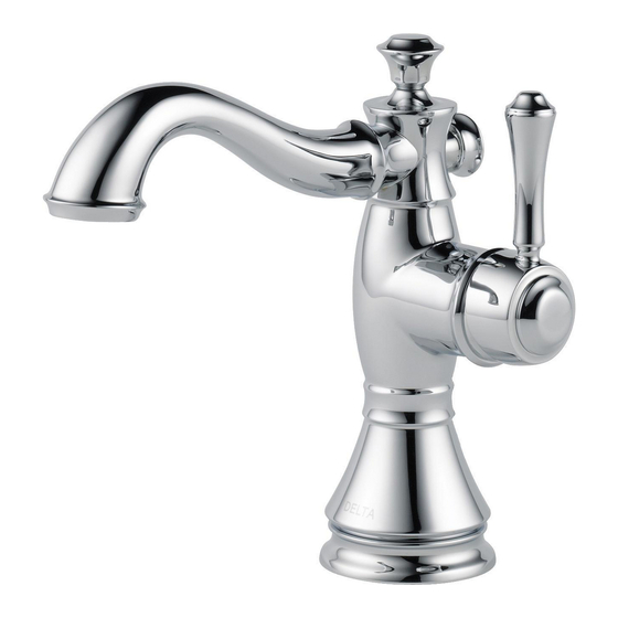 User Manuals: Delta 597LF MPU Series Bathroom Faucet