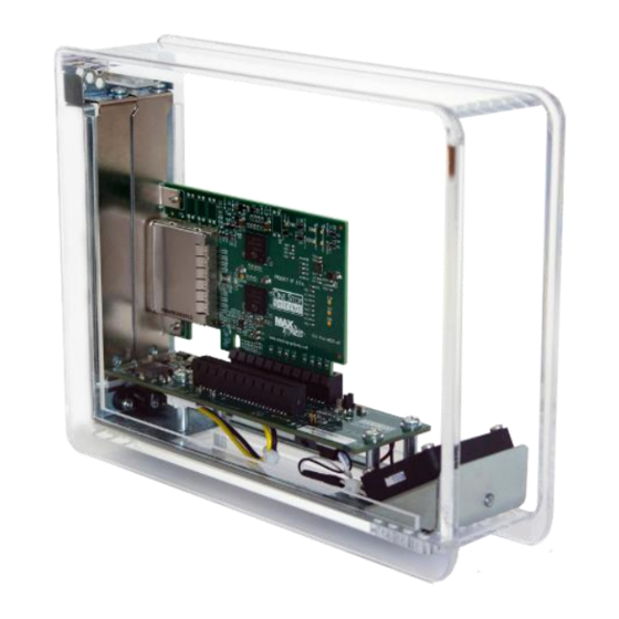OSS nanoCUBE -PCIe-nCUBE-1-PLEX User Manual