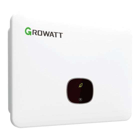 Growatt MID 17-33KTL3-X Installation & Operation Manual