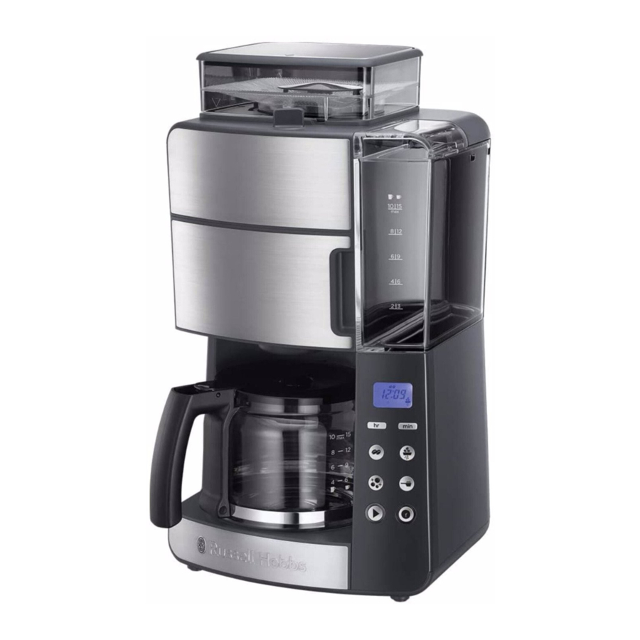 Russell Hobbs 25610-56 - Coffee Maker Manual | ManualsLib