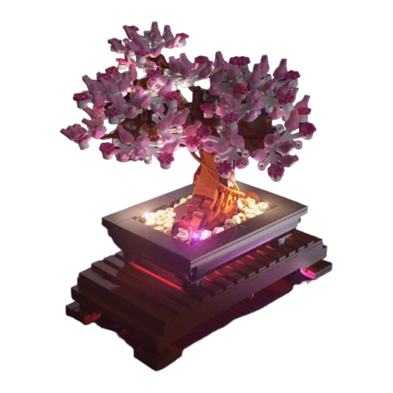 LIGHT MY BRICKS BONSAI TREE Installation Manual
