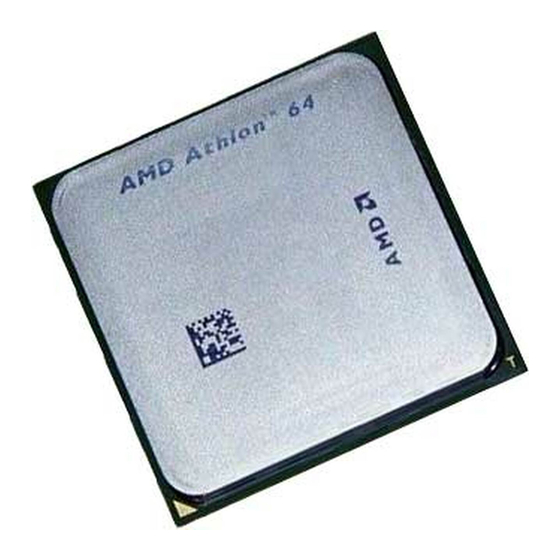 AMD 3800 PROCESSOR 1 X ATHLON 64 EVALUATION MANUAL Pdf