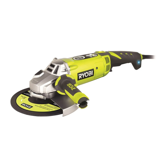 Ryobi EAG2023RG Owner's Operating Manual