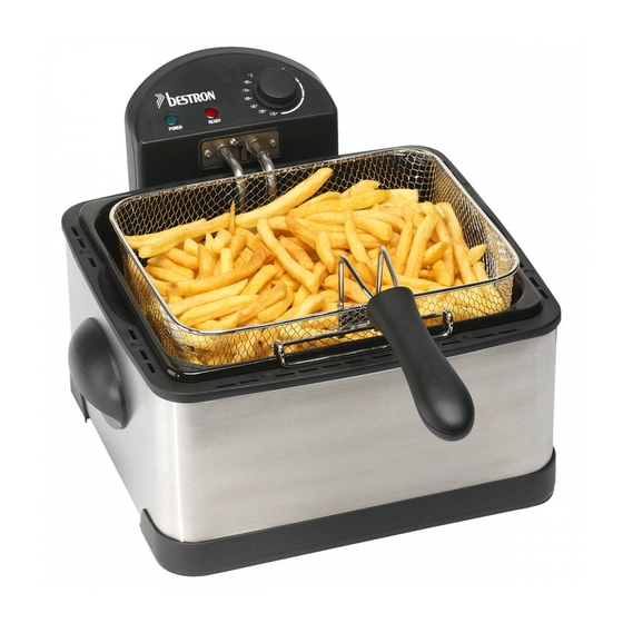 Bestron DF402B Family Fryer Manuals