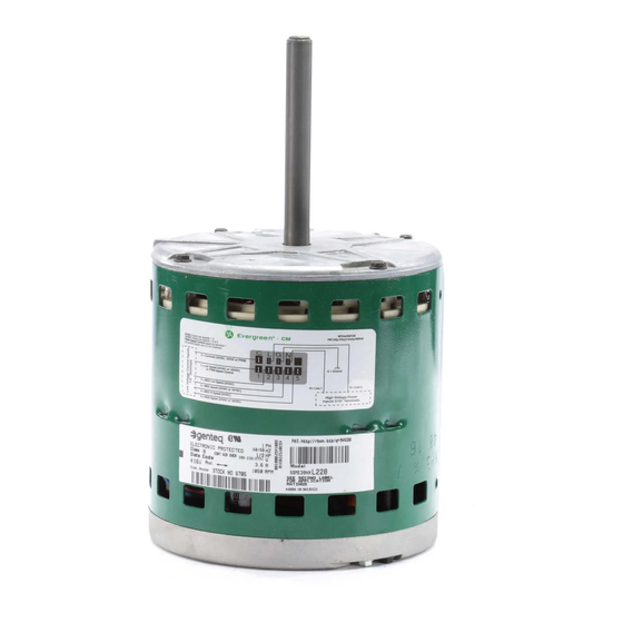 Regal genteq Evergreen CM Installation Manual