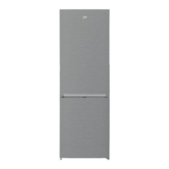 User Manuals: Beko CSA365K30X Refrigerator-Freezer