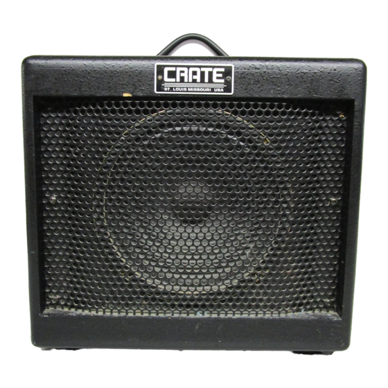 Crate VC-508 Owner's Manual