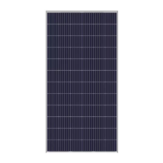 Yingli Solar YL365D-34d 1/2 Installation And User Manual