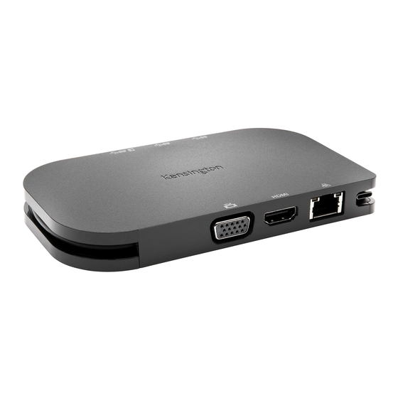 Kensington SD1600P Reviewer's Manual