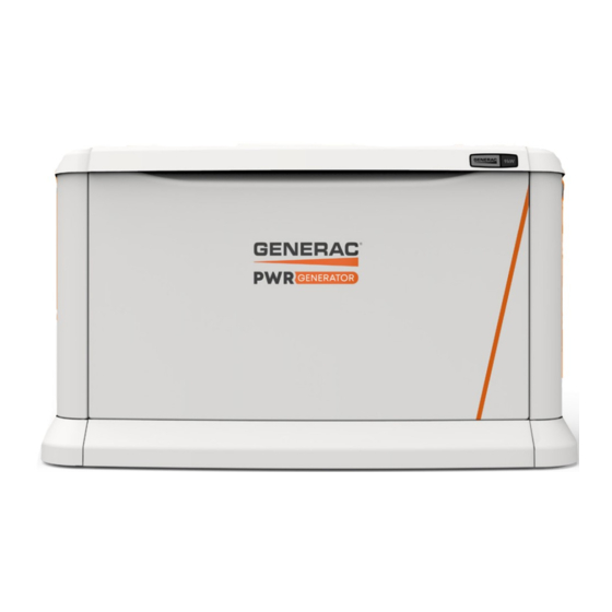 Generac Power Systems PWRgenerator 9 kW Owner's Manual