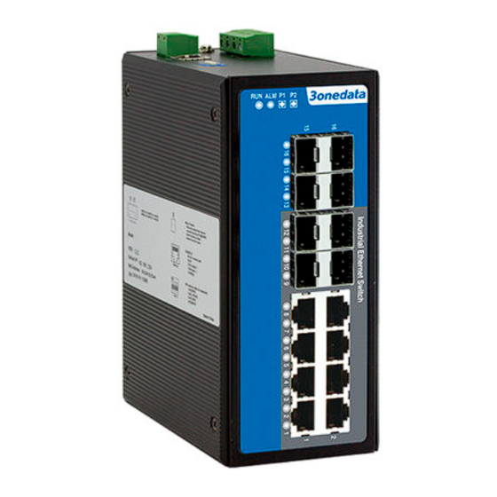 3onedata IES6316-8GT8GS-2P48 Quick Installation Manual