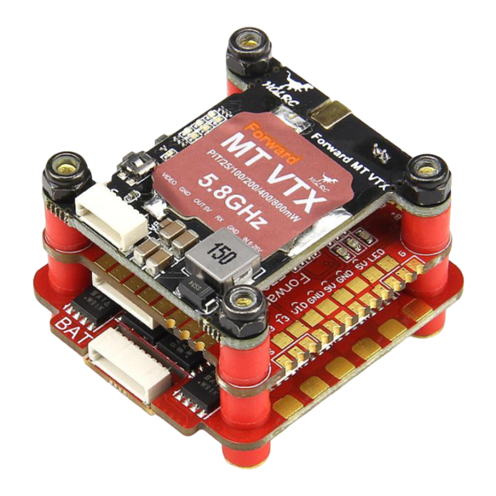 HGLRC Zeus F755-VTX Manual