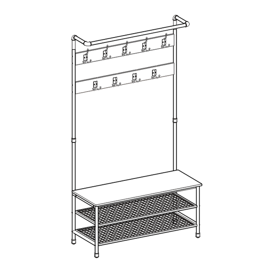 Songmics VASAGLE HSR047 Assembly Instructions Manual