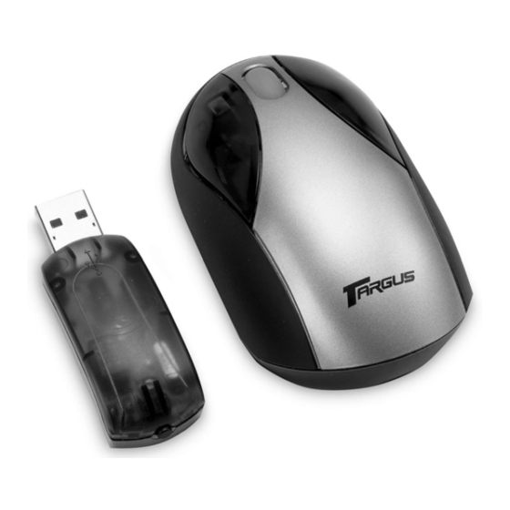 Targus Wireless Multi-Channel Mouse Manuals