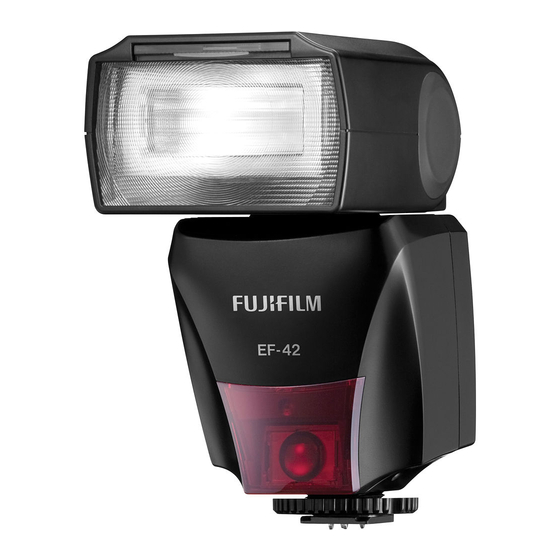 FujiFilm EF-42 Owner's Manual