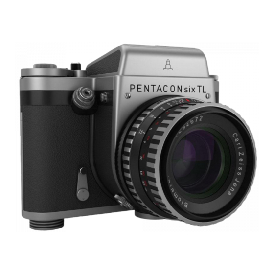 Pentacon six TL Medium Format Camera Manuals
