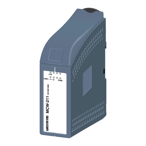 Westermo MCW-211-F1G-T1G User Manual