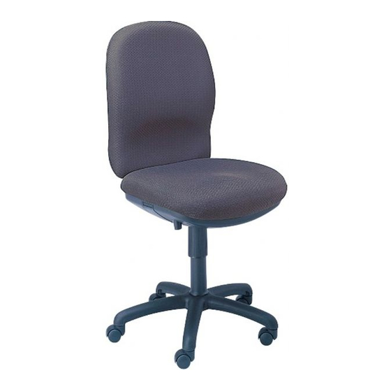Safco Ambition Push Button Seating 3460 Assembly Instructions