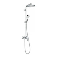 Hans Grohe Crometta E 240 1jet Showerpipe 27271 Series Instructions For Use/Assembly Instructions