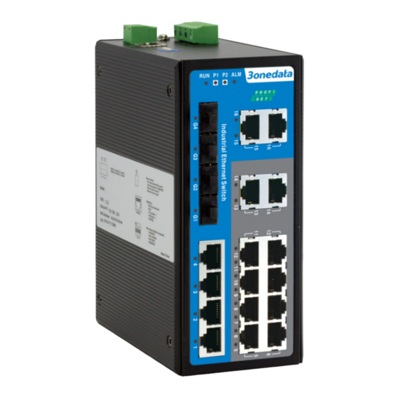 3onedata IES6200-PN-16T4GS-2P48 Quick Installation Manual