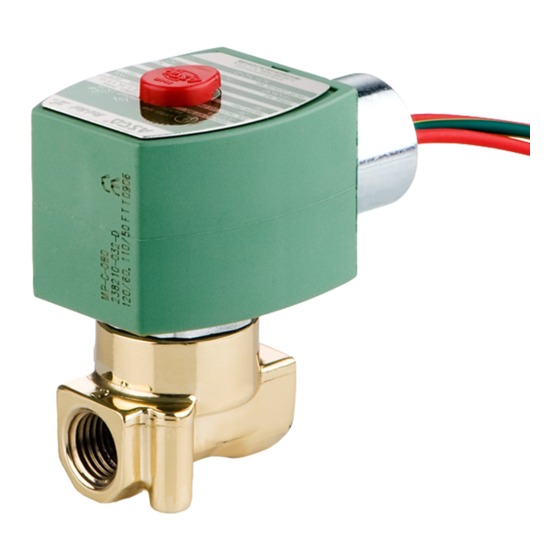 ASCO Valves 8262 Series Installation & Maintenance Instructions