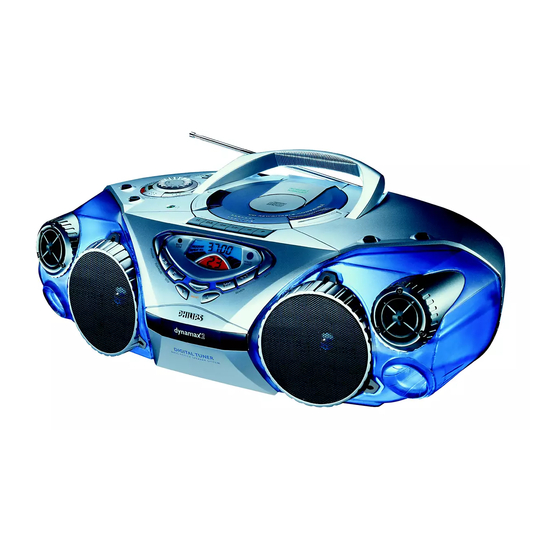 Philips AZ2025 Specifications