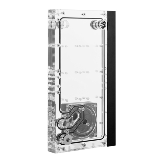 Bitspower BPM-WTCR240S Instruction Manual