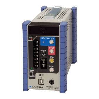 KYOWA EDX-100A Instruction Manual