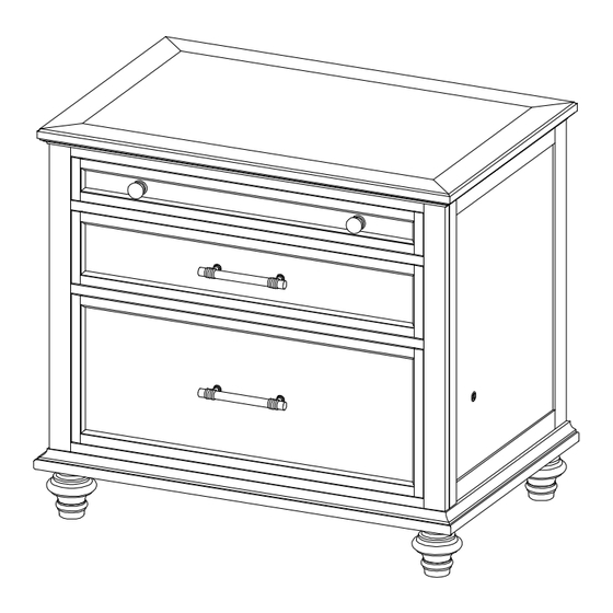 Furniture Values International aspenhome I3002-378 Assembly Instructions