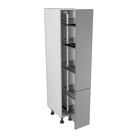Wren Vogue 300 70/30 Pull Out Fittings Manual
