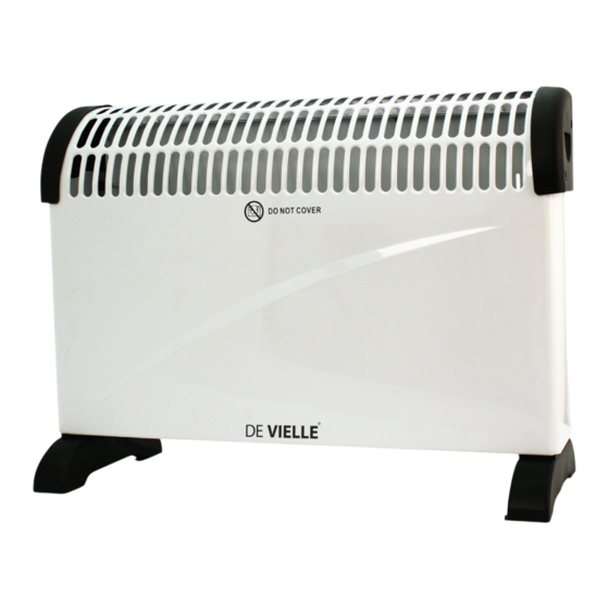 De Vielle DEF978548 Installation Manual