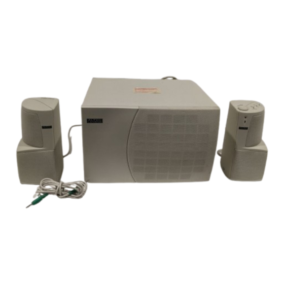 Altec Lansing ACS495 User Manual