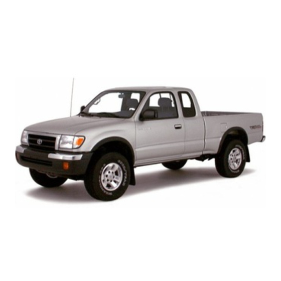 Toyota Tacoma 2000 Operating Manual