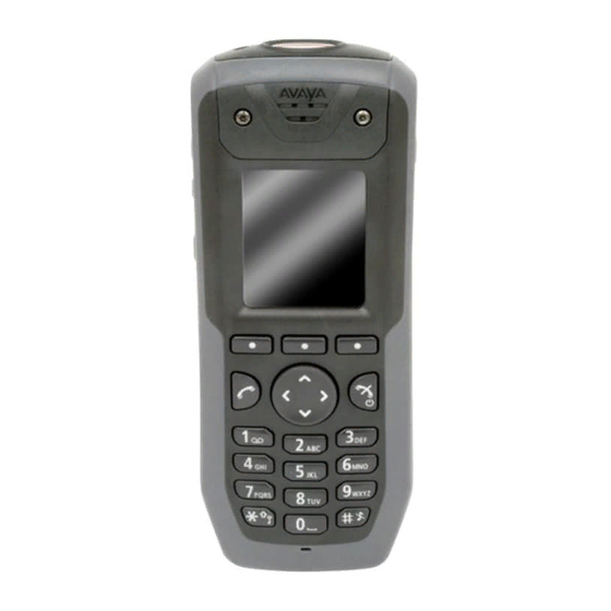Avaya 374x DECT Quick Reference Manual