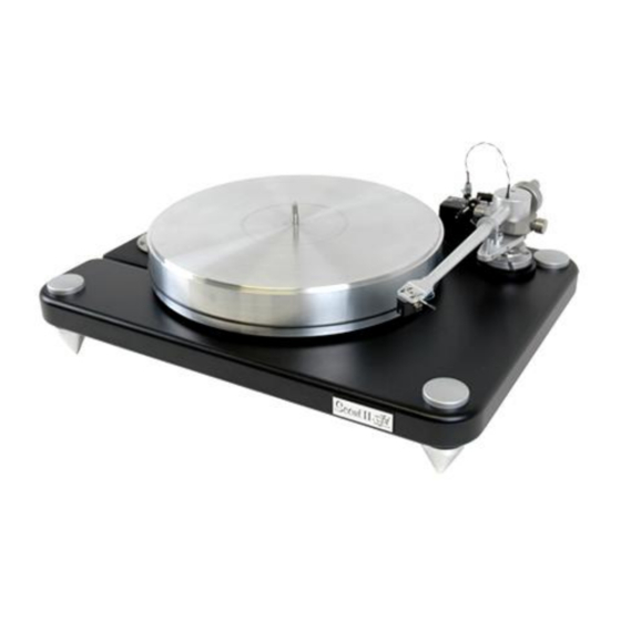 VPI Industries Scout 2/JMW-9T Setup And Instruction Manual