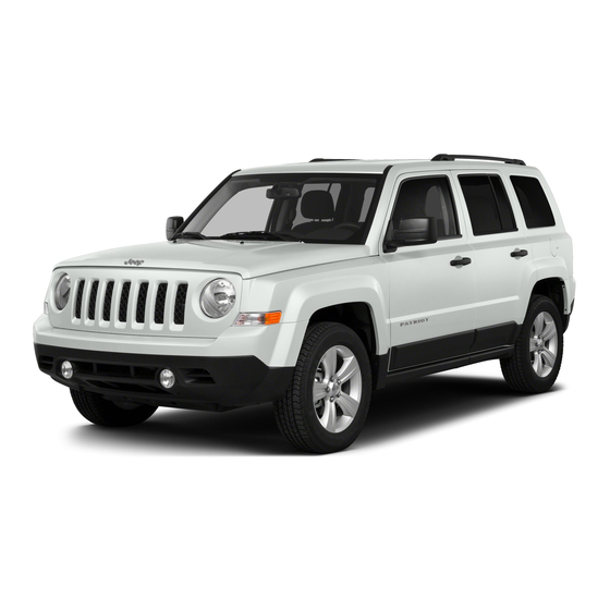 Jeep 2016 Patriot Owner's Manual