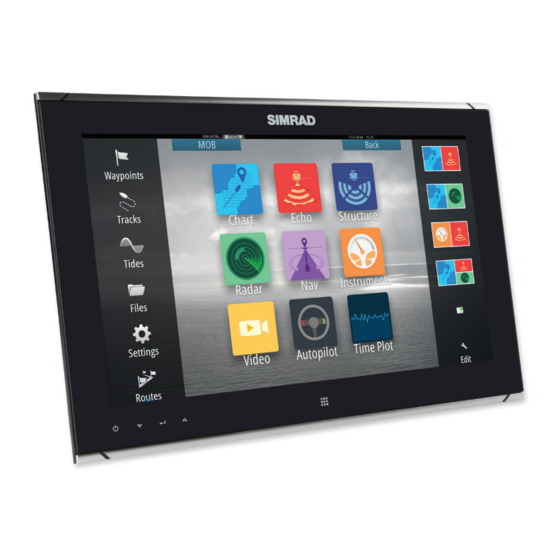 Simrad MO16-T User Manual