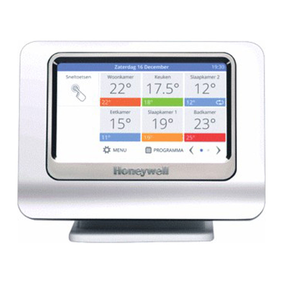 Honeywell evohome Quick Start Manual