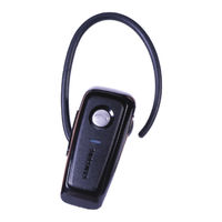 Samsung WEP250 - WEP 250 Bluetooth Headset User Manual