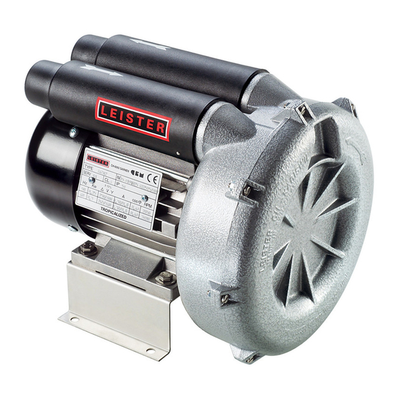 Leister ROBUST Operating Instructions Manual