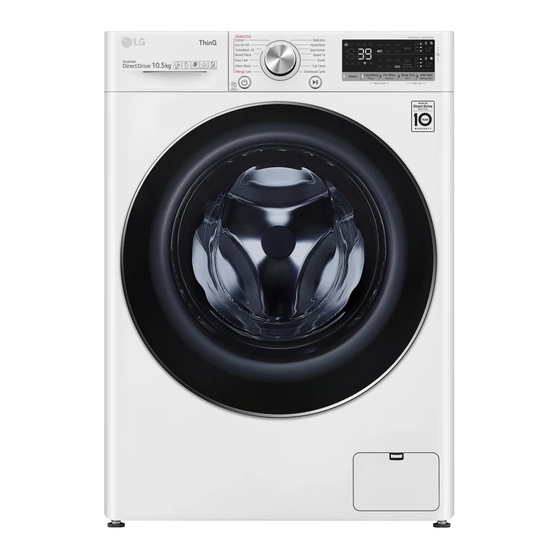 LG F6V909WTSA Owner's Manual