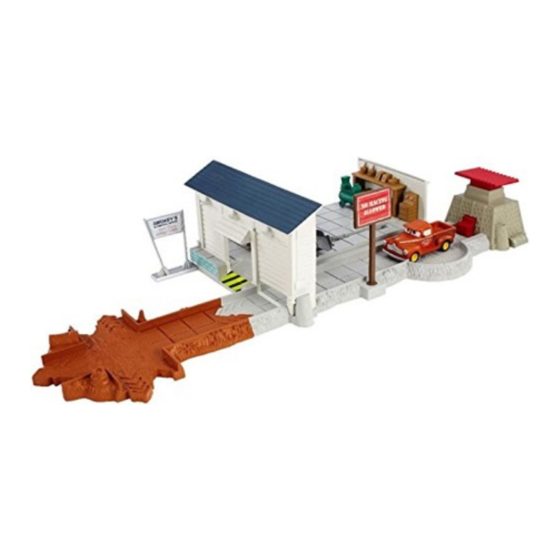 Mattel Disney Pixar SMOKEY'S SERVICE STOP FCX92 Instructions