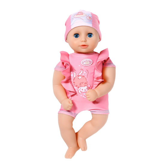Zapf Creation Baby Annabell 707227 Doll Manuals