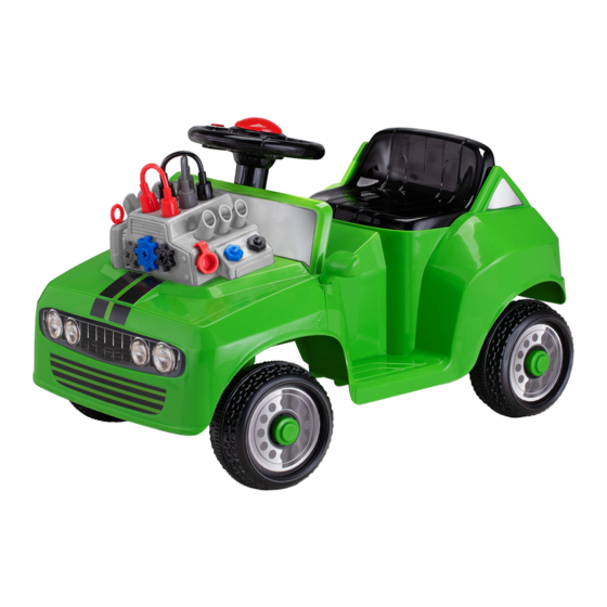 KID Trax Fix & Ride Car Owner's Manual