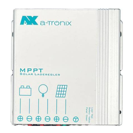 User Manuals: a-TroniX X45/10 Solar Charge Controller